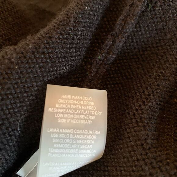 Calvin Klein Cowlneck Black Tunic Sweater Size Medium - Picture 11 of 11